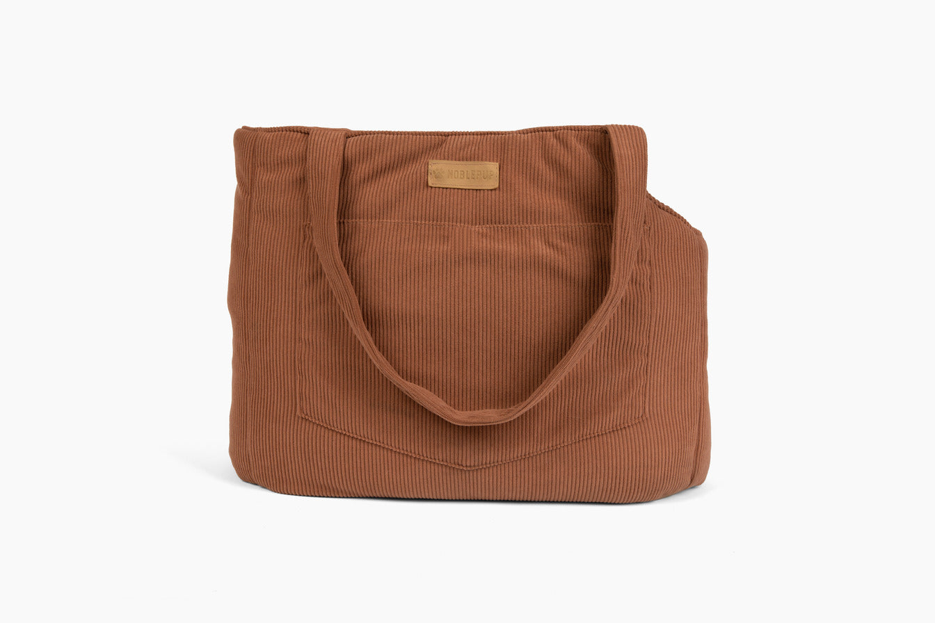 Corduroy Carrier— Brown