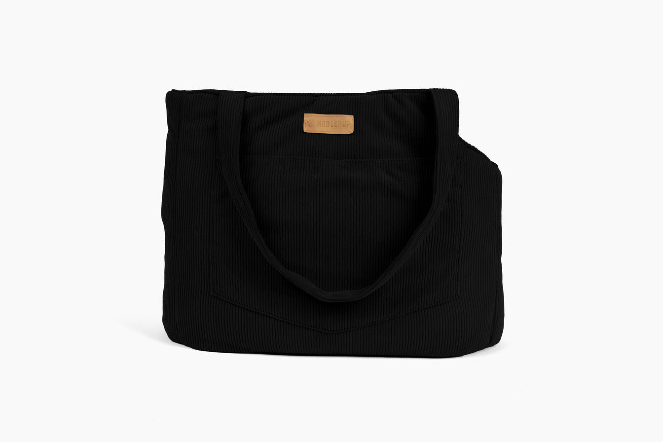 Corduroy Carrier— Black