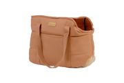 Plush Pup Carrier—Brown