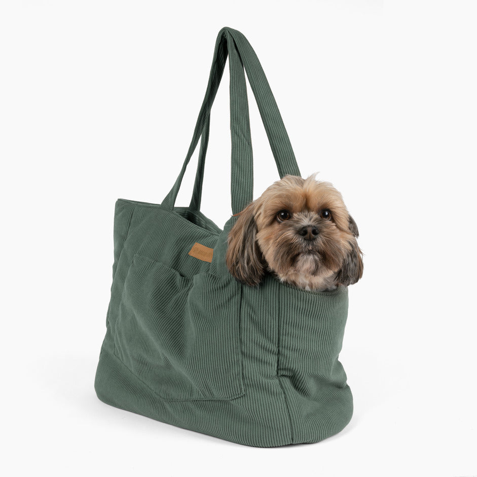 Corduroy Carrier— Green